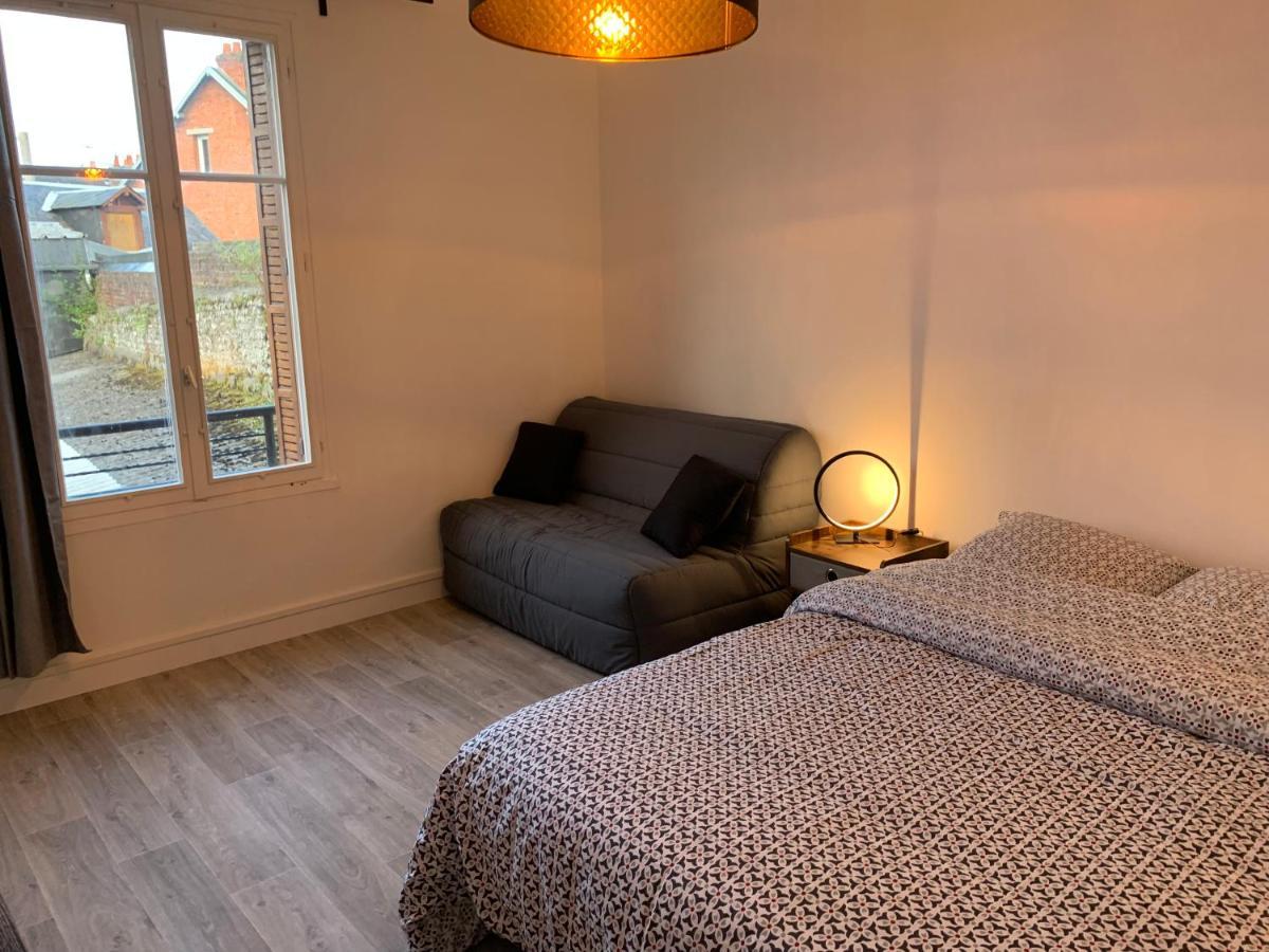 Le Famillial , 2 Chambres Doubles Lits Faits Et Serviettes De Toilette Fournies Avec Parking Prive 1 Voiture, Netflix, Disney Plus Disponible Dieppe Ngoại thất bức ảnh